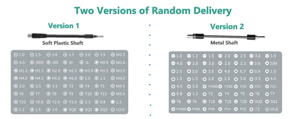 59 in1 Precision Screwdriver Set Magnetic Bits Magnetic Driver Flexible shaft