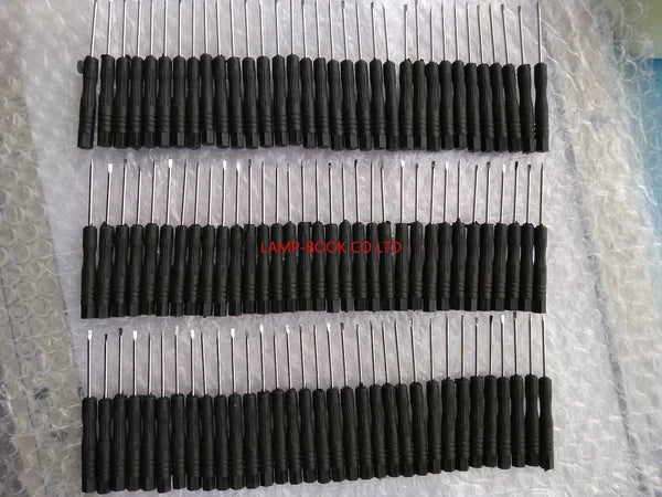 lot of 100PCS Small Screwdriver flat blade 3mm width total about 80mm long