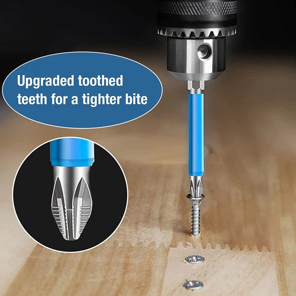 7/14X Magnetic screwdriver bit Bits set PH2 Anti-slip Hex Shank Screw Cross Head