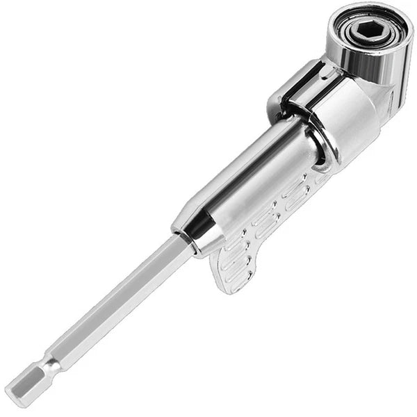 105° Angle Hex Drill Bit Driver Extension 1/4" Screwdriver Hand Socket Adapter