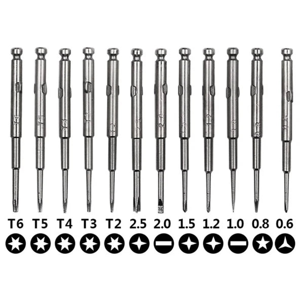 Screwdriver Set Electronics Repair Tool Professional Magnetic Kit 13 in