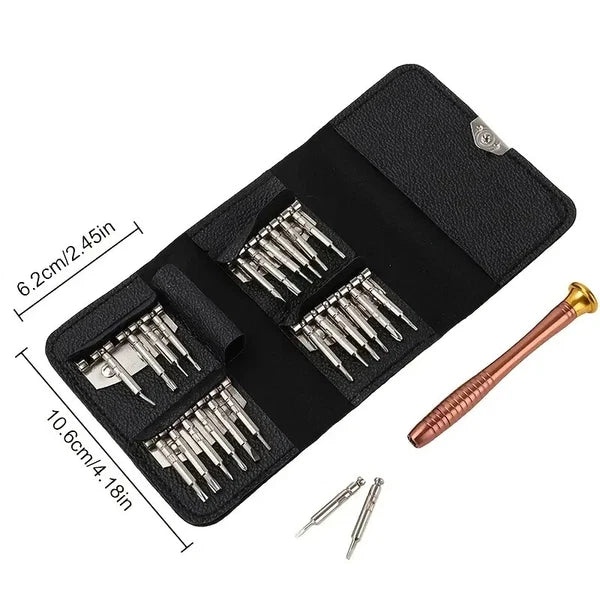 1 Set, Precision Screwdriver Set, 25 In 1 Repair Tool Kit, Small Screwdriver Set
