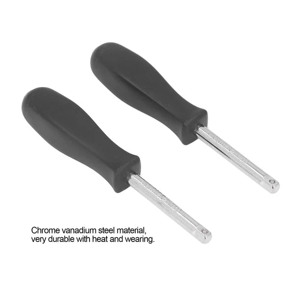 2Pcs Drive Spinner 1/4in Socket Driver Handle Tool Set Kit For Repair