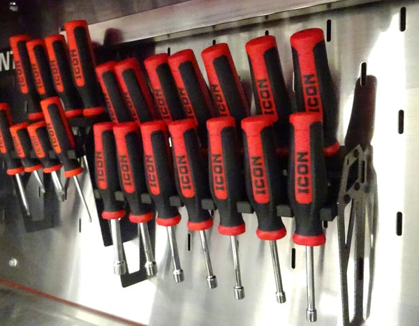 US General Icon hutch mount Organizer holder for ICON Nut Driver set tool box