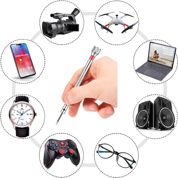 13 Pcs Professional Watch Screwdriver Set Micro Precision Watch Repair Kit