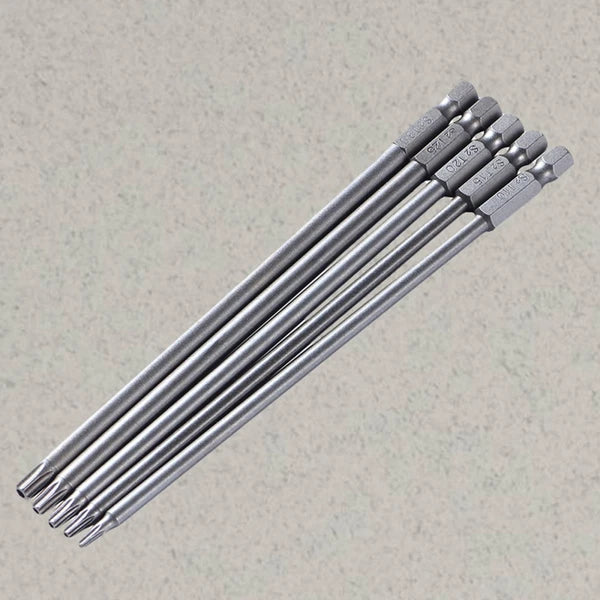 5 Pcs Tool Impact Nut Driver Set Screw Star Screwdriver Bits