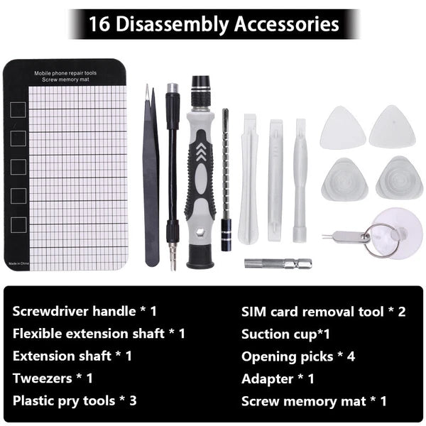 170 In 1 Precision Screwdriver Set Torx Computer PC Phone Watch Repair Tool Kit