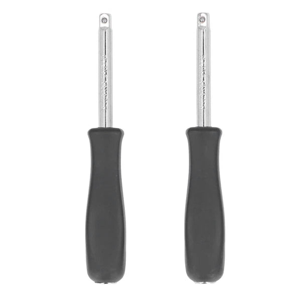 2Pcs Drive Spinner 1/4in Socket Driver Handle Tool Set Kit For Repair