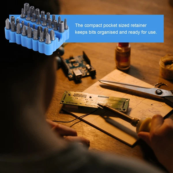 33 Pcs Hexagon Bit Safety Set Screw Driver Bits Screwdriver Star