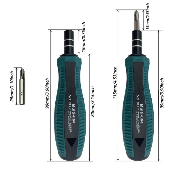 31 in 1 Screwdriver Set with Magnetic Tools for Hard Drive Precision Electronics