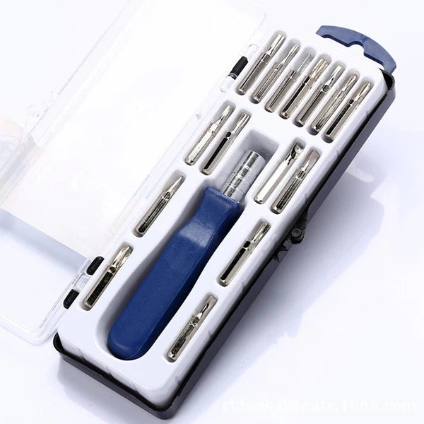 16 in 1 Small Magnetic Screwdriver Set Torx Driver Professional Repair Tool Kit