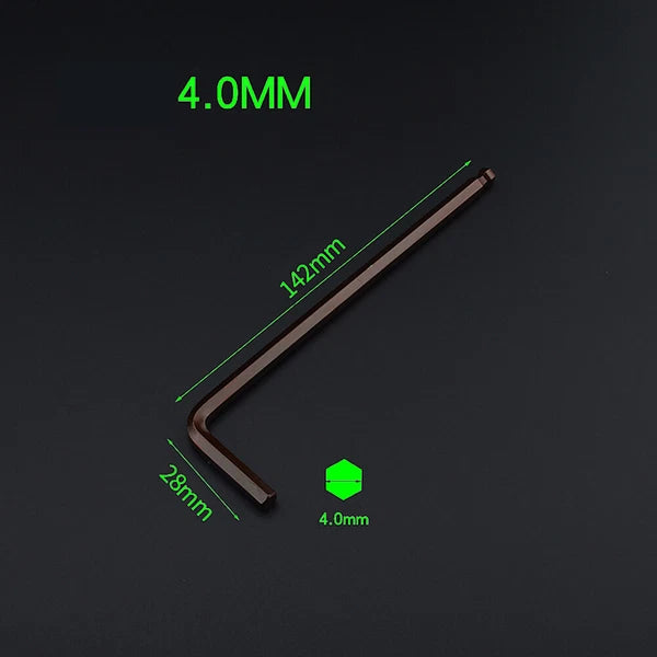 L-type Non-Magnetic Screwdriver Allen Key Ball End Head S2 Hex Wrench Auto Tools