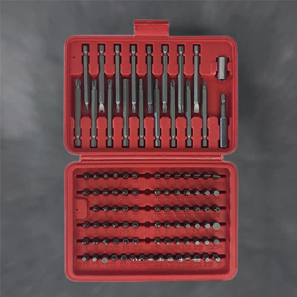 98pcs Slotted Screwdriver Bit Set Tool Kit Repair Tools
