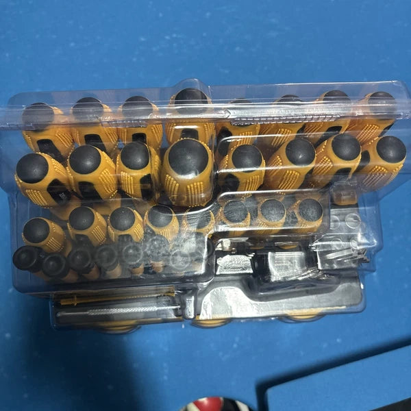 Olympia Tools 124 Piece Chrome-Vanadium Screwdriver Set, Slotted & Philips  More