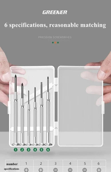 Tiny Mini Small Screw Driver Kit for Jewelry Eyeglasses Glasses Screwdriver