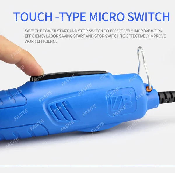 Mini Precision Electric Screwdriver Set 220V Alloy Gear Handheld Tools
