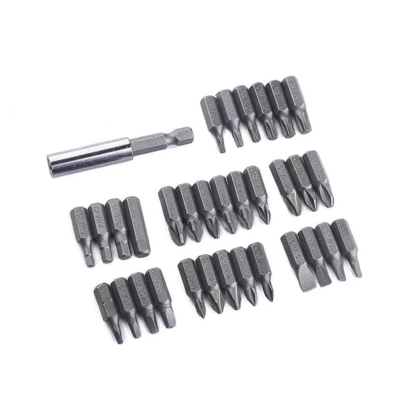 33 Pcs Tamper Proof Screwdriver Bit Set Security Bits for Screws