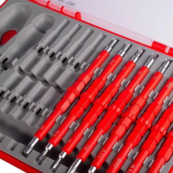 26 in 1 1000V Insulated Screwdriver Set Electrician Magnetic Screw driver Bits