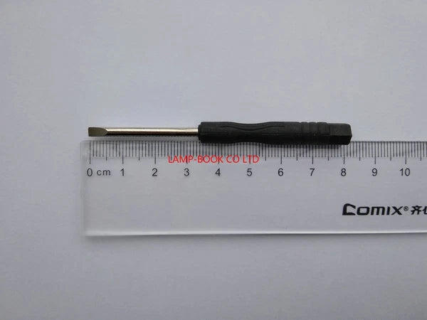 lot of 100PCS Small Screwdriver flat blade 3mm width total about 80mm long