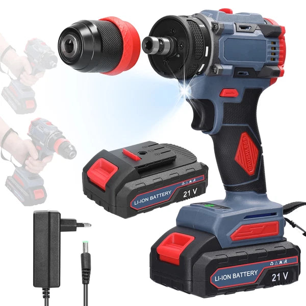 45/38Nm Screwdriver Torque Adjustable 2 Speed Control Modes Repairing Tool New