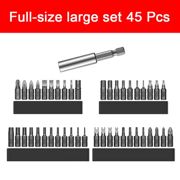 Short Batch Head Screwdriver Magnetic High Hardness S2 Alloy Steel Screw Driver