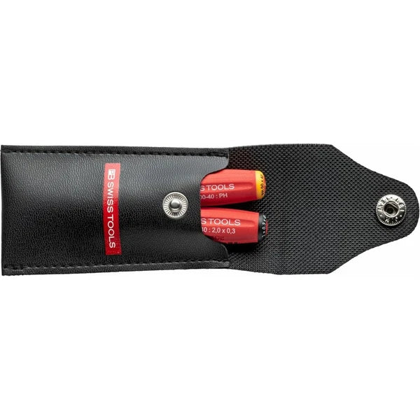 PB Swiss Tools PB 8535 Slotted + Phillips Screwdriver In A Case 2 Pcs