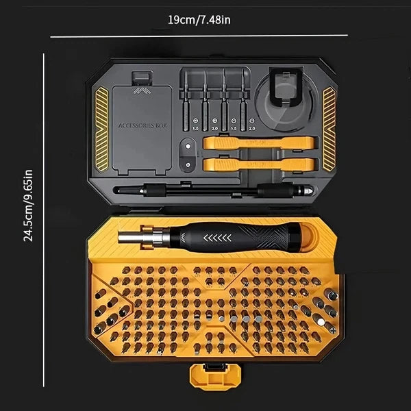 145 in 1 Precision Screwdriver Set Professional Manual Repair Tool with Magnetic