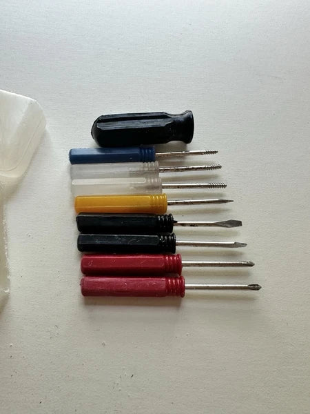 Vintage 10 In 1 all purpose Tool mate screwdriver set in case by JUSTEN