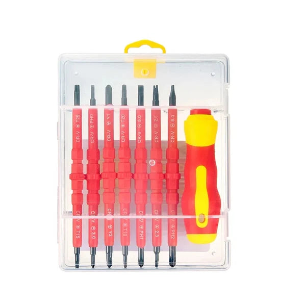 26 in 1 1000V Insulated Screwdriver Set Electrician Magnetic Screw driver Bits