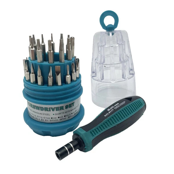 31 in 1 Screwdriver Set with Magnetic Tools for Hard Drive Precision Electronics