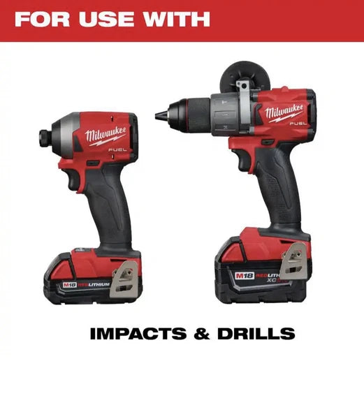 Milwaukee SHOCKWAVE Impact Duty 3/8" Socket Adapter 1/4" Shank Bulk 4 Pack