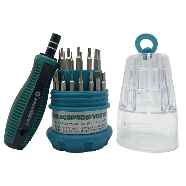 31 in 1 Screwdriver Set with Magnetic Tools for Hard Drive Precision Electronics