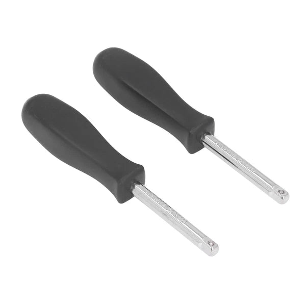 2Pcs Drive Spinner 1/4in Socket Driver Handle Tool Set Kit For Repair